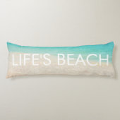 PixDezines coussin du corps de plage (Devant)