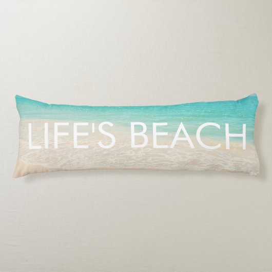 PixDezines coussin du corps de plage (Devant)