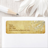 PixDezines  Cream Swirls Etiket (Insitu)