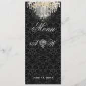 PixDezines crystal chandelier/damask/menu Menu (Achterkant)