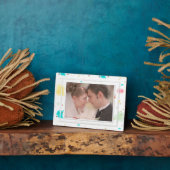 PixDezines Cupcake Sprinkles/Faux Gold Fotoplaat (Zijkant)