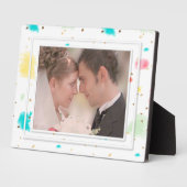 PixDezines Cupcake Sprinkles/Faux Gold Fotoplaat (Zijkant)