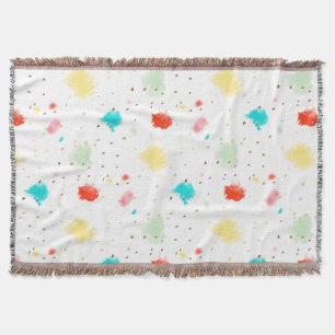 PixDezines Cupcake Strooisel/Nep Goud Deken