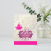 PixDezines Cupcake Swirls + Chandelier rose RSVP (Debout devant)