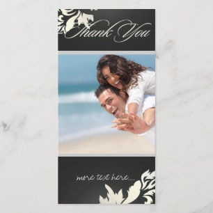 PixDezines Damask 12 Foto Bedankt