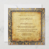 PixDezines  Damask/DIY-lettertypen.. Kaart (Achterkant)