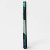 PixDezines Damask/Peacocks Uncommon coque iphone (Dos/Gauche)