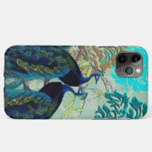 PixDezines Damask/Peacocks Uncommon coque iphone (Dos (Horizontal))