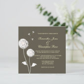 PixDezines Dandelions, diy achtergrondkleuren Kaart (Staand voorkant)