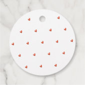 PixDezines Dank u Chic Signature Script Bedankjes Labels (Achterkant)