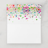 PixDezines Dazzled/Rainbow Confetti/Davidster (Binnenkant ongevouwen)