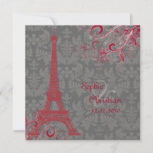 PixDezines de toren van eiffel/parijs Kaart