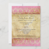 PixDezines Desiree Damask/+Roze Kaart (Achterkant)