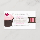 PixDezines dikke cupcake Visitekaartje (Achterkant)