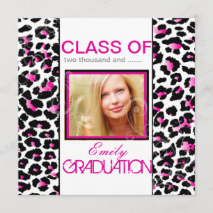 PixDezines diy 2012 graduation, cheetah Kaart