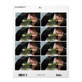 PixDezines DIY foto adresetiketten Etiket (Full Sheet)