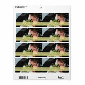 PixDezines DIY foto adresetiketten Etiket (Full Sheet)