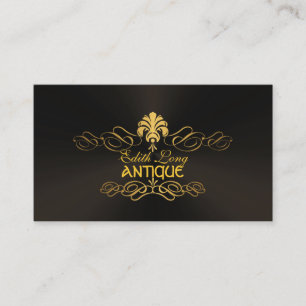 PixDezines diy kleur/antiek rollen faux metal Visitekaartje