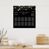 PixDezines DIY-kleur-/lampkoorden/seitdiagram Poster (Keuken)