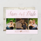 PixDezines DIY kleur/Sla je Date/Fun Script op Aankondigingskaart (Voorkant / Achterkant)