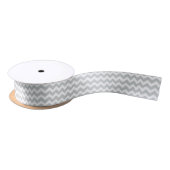 PixDezines DIY kleuraanpasbaar grijs chevron Lint (Spoel)