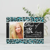 PixDezines diy kleuren/2012 Afstudeerders, cheetah Kaart (Staand voorkant)