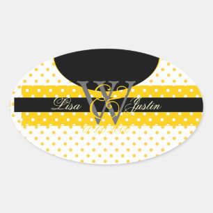 PIxDezines DIY kleuren, Stippen et al. Ovale Sticker