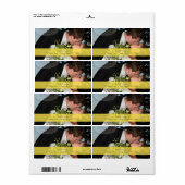 PixDezines do-it-yourself étiquettes de adresse ph (Feuille entière)