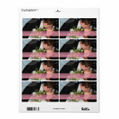 PixDezines do-it-yourself étiquettes de adresse ph (Feuille entière)