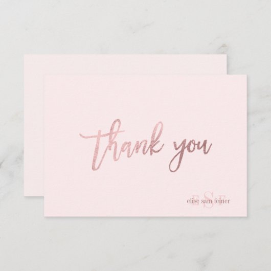 PixDezines DO-IT-YOURSELF Merci couleur/monogramme (Devant / Derrière)