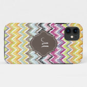 PixDezines doe-het-zelf achtergrond kleur/ikat che Case-Mate iPhone Case (Achterkant (horizontaal))