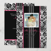 PixDezines doe-het-zelf event+kleur. monogram dama Kaart (Voorkant / Achterkant)