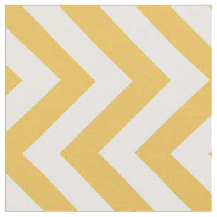 PixDezines doe-het-zelf kleur/chevron patroon/geel Stof