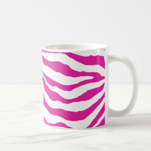 PixDezines doe-het-zelf kleur zebraprint Koffiemok
