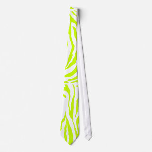PixDezines doe-het-zelf kleur zebraprint Stropdas
