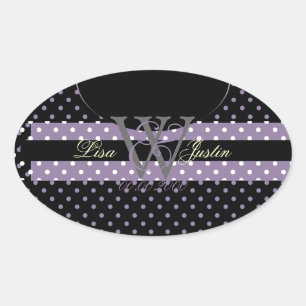 PIxDezines doe-het-zelf kleuren, Stippen enz./lave Ovale Sticker