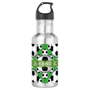 PixDezines doe-het-zelf voetbalballen Waterfles
