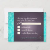 PixDezines Dolcè Damask, les RSVP nécessitent des  (Dos)