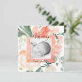 PixDezines doopzomer Waterverf Kaart (Staand voorkant)