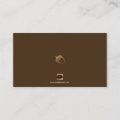 PixDezines Eikels/Faux Goud/Plaatskaarten Plaatskaartje (Achterkant)