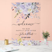 PixDezines Elégant Dusty Purple Gum Eucalyptus (Mariage)