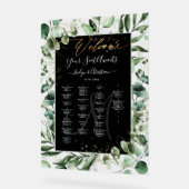 PixDezines Elegant Eucalyptus Alpha Zitplaatskaart Acryl Bord (Hoek)