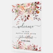 PixDezines Elégant Rouille Orange Gum Eucalyptus (Angle)