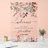 PixDezines Elégant Rouille Orange Gum Eucalyptus (Mariage)