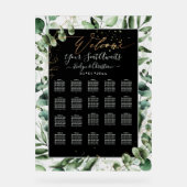 PixDezines Elegante Rustieke Eucalyptus Zitkaart Acryl Bord (Voorkant)