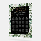 PixDezines Elegante Rustieke Eucalyptus Zitkaart Acryl Bord (Hoek)