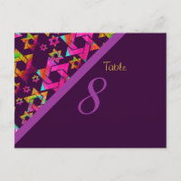 PixDezines étoiles psychédéliques, carte n° de tab