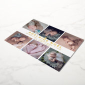 PixDezines Faire-part de naissance Gold (Rotation)