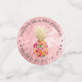 PIXDEZINES FAUX FOLIE + ALOHA ANANASSEN CONFETTI (Kleine voorkant)