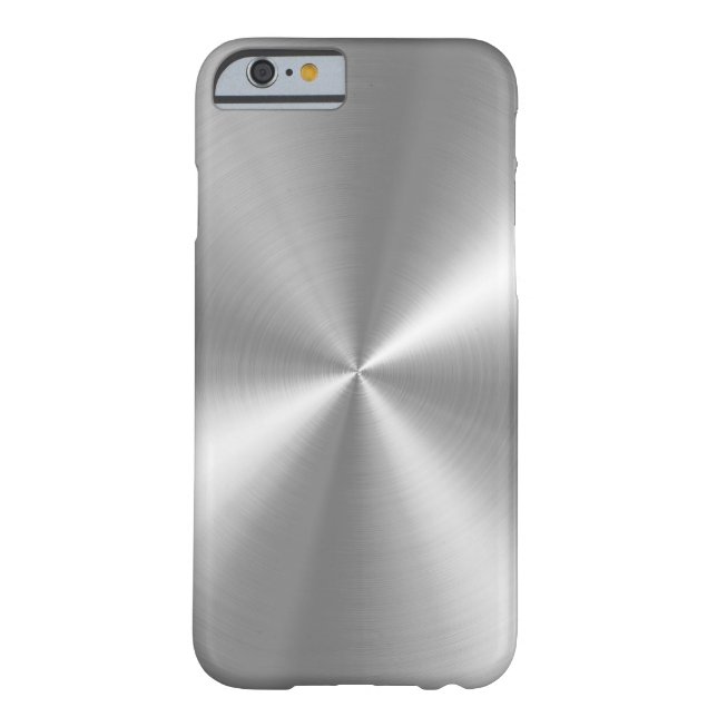 PixDezines faux geborsteld aluminium Case-Mate iPhone Case (Achterkant)